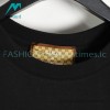 Gucci - Balenciaga Embroidered Logo Short Sleeve T-shirt