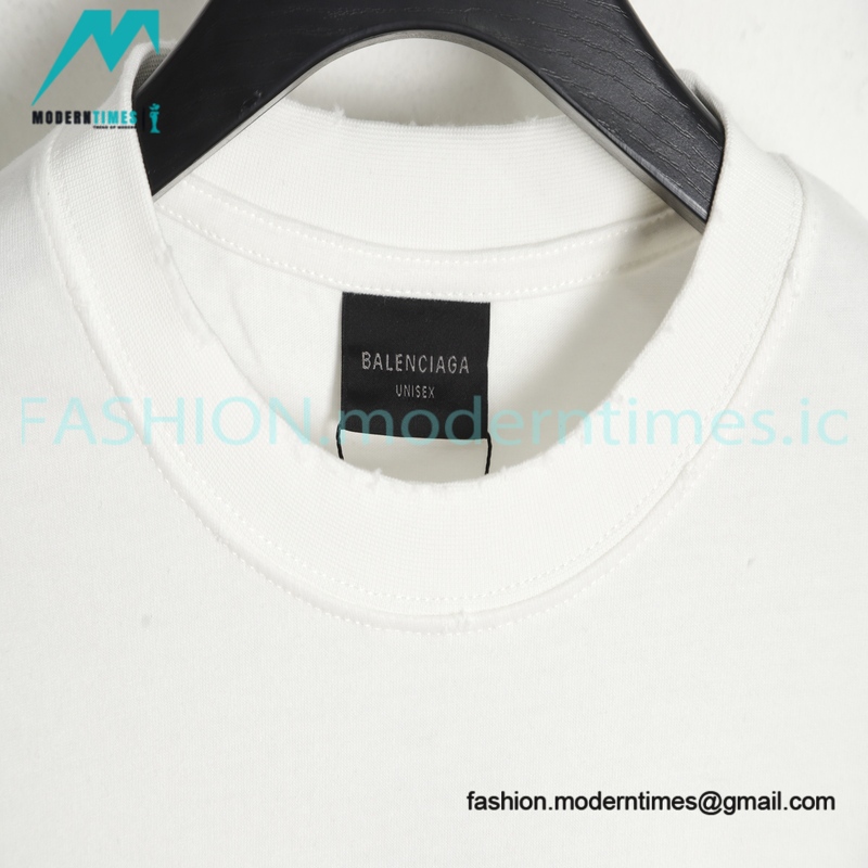 Balenciaga - Hot Drill Letter Short Sleeve T-shirt