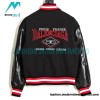 Balenciaga - Letterlock Embroidered Baseball Jacket