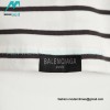 Balenciaga - Striped Silicone With Small Short Sleeve T-shirt