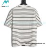 Balenciaga - Striped Silicone With Small Short Sleeve T-shirt