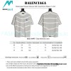 Balenciaga - Striped Silicone With Small Short Sleeve T-shirt