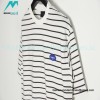 Balenciaga - Striped Silicone With Small Short Sleeve T-shirt