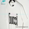 Balenciaga - Gucci Co-branded Letter Print Short Sleeve T-shirt