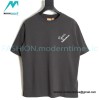 Balenciaga - Gucci 2023 Co-branded Color Gradient Logo Spring/Summer New T-shirt