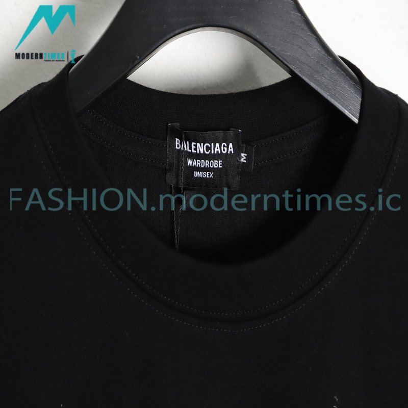 Balenciaga - Fluid Graffiti Print Short Sleeve