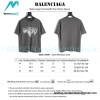Balenciaga - Fluid Graffiti Print Short Sleeve