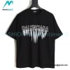Balenciaga - Fluid Graffiti Print Short Sleeve