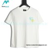 Balenciaga - Gucci Co-branded Green and Yellow Fluid Graffiti Print Short Sleeve