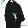 Balenciaga - Gucci Co-branded Green and Yellow Fluid Graffiti Print Short Sleeve