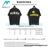 Balenciaga - 23SS Print Paper Tape Short Sleeve T-shirt