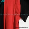 Balenciaga - Adidas Co-branded 23SS Black and Red Patchwork Short Sleeve T-shirt