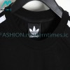 Balenciaga - Adidas Co-branded 23SS Black and Red Patchwork Short Sleeve T-shirt
