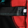 Balenciaga - Adidas Co-branded 23SS Black and Red Patchwork Short Sleeve T-shirt