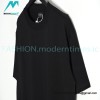 Balenciaga - 23SS Threaded Back Neck Embroidered Word Short Sleeve T-shirt