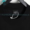 Balenciaga - 23SS Threaded Back Neck Embroidered Word Short Sleeve T-shirt