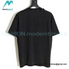 Balenciaga - 22SS Arc Type Letter Knife Cut Hole Short Sleeve T-shirt