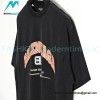 Balenciaga - 22SS Arc Type Letter Knife Cut Hole Short Sleeve T-shirt