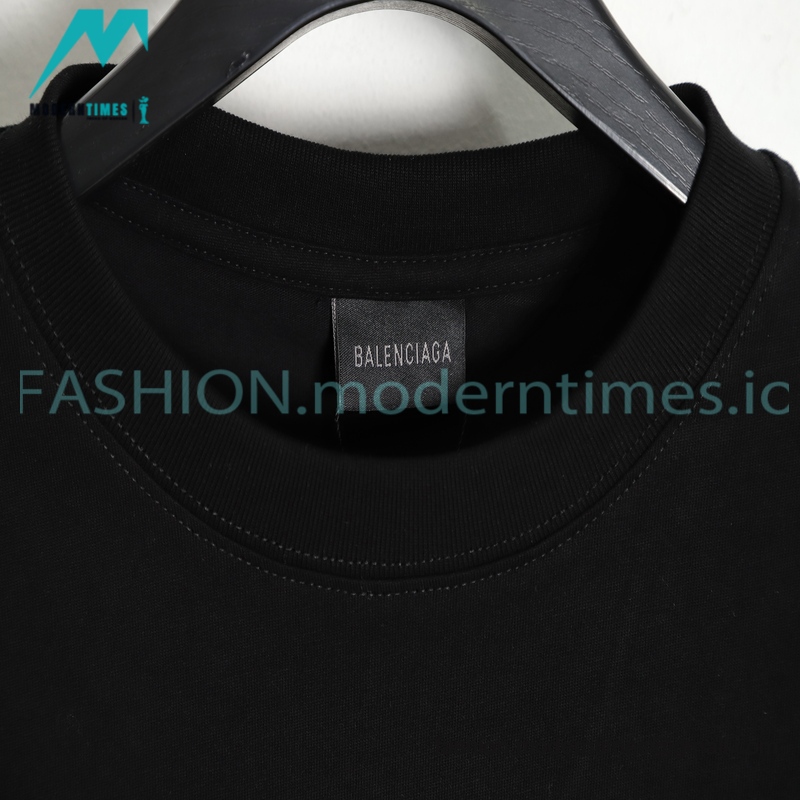 Balenciaga - New Styel Coke Print Crewneck Short Sleeves