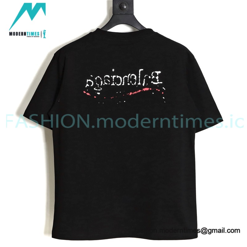 Balenciaga - New Styel Coke Print Crewneck Short Sleeves