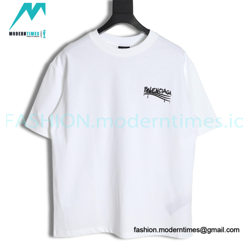 Balenciaga - 2023SS Chest Label Logo T-shirt