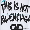 Balenciaga - 2023SS Chest Label Logo T-shirt