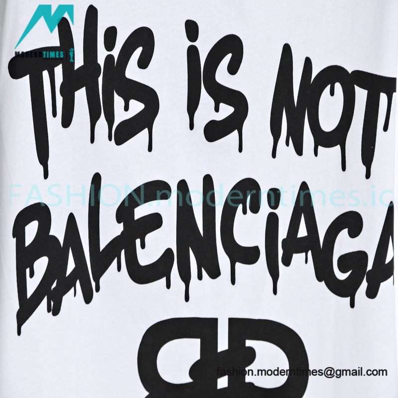 Balenciaga - 2023SS Chest Label Logo T-shirt