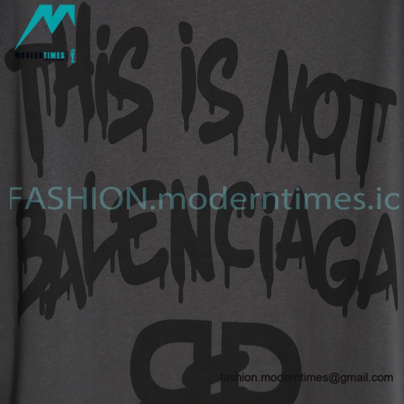 Balenciaga - 2023SS Chest Label Logo T-shirt
