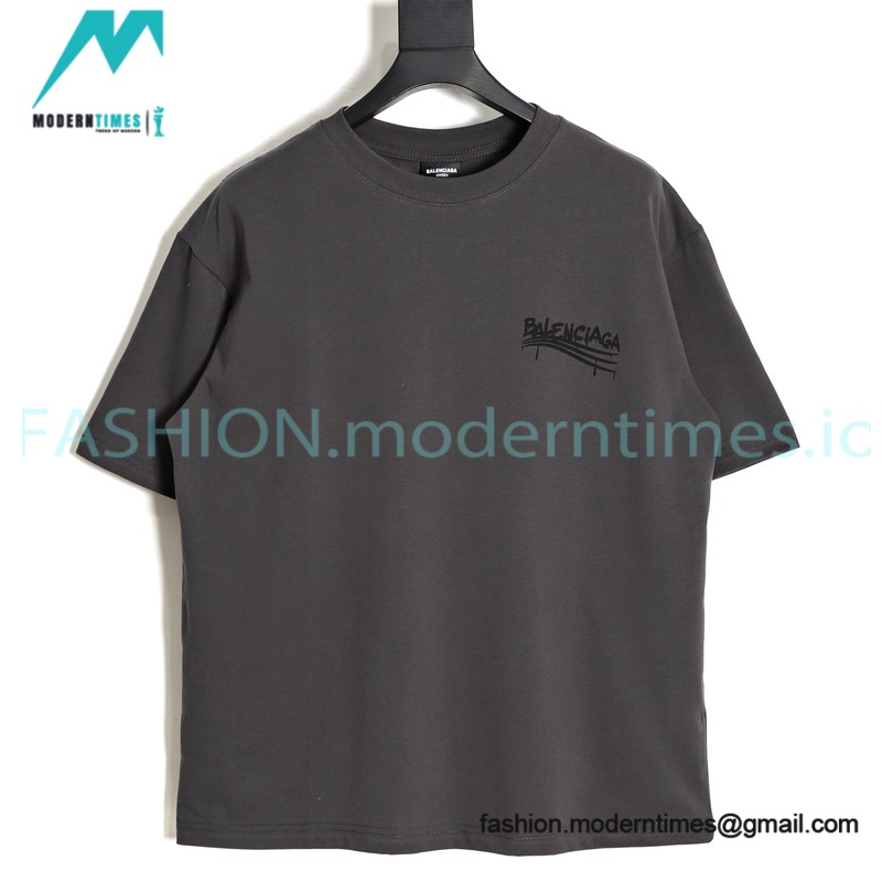Balenciaga - 2023SS Chest Label Logo T-shirt