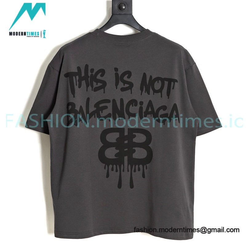 Balenciaga - 2023SS Chest Label Logo T-shirt