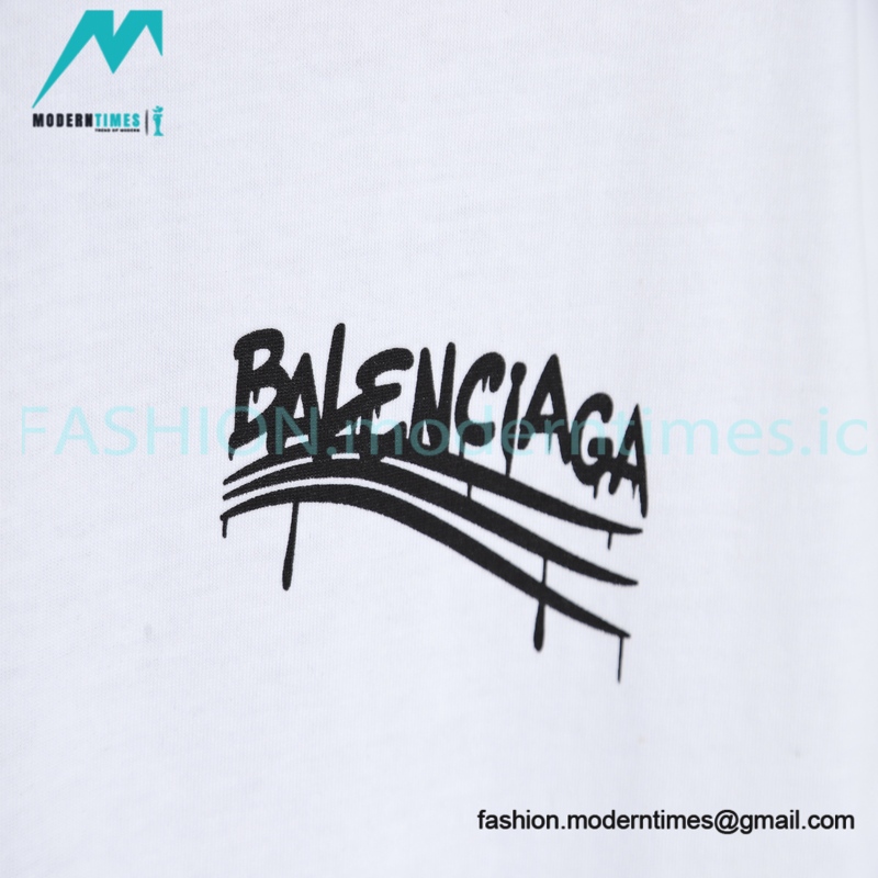 Balenciaga - 2023SS Chest Label Logo T-shirt