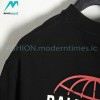 Balenciaga - Bone Letter Print Short Sleeve T-shirt