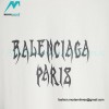 Balenciaga - Bone Letter Print Short Sleeve T-shirt