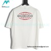 Balenciaga - Bone Letter Print Short Sleeve T-shirt