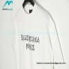 Balenciaga - Bone Letter Print Short Sleeve T-shirt