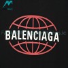 Balenciaga - Bone Letter Print Short Sleeve T-shirt