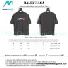 Balenciaga - Blue/White /Red Letter Print T-shirt