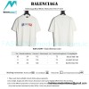 Balenciaga - Blue/White /Red Letter Print T-shirt