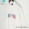 Balenciaga - Blue/White /Red Letter Print T-shirt