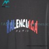 Balenciaga - Blue/White /Red Letter Print T-shirt