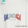 Balenciaga - Blue/White /Red Letter Print T-shirt