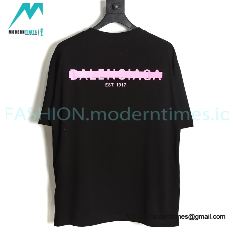 Balenciaga - 22SS Print Short Sleeve T-shirt