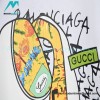 Balenciaga - Gucci  Floral Rabbit Print Short Sleeve T-shirt