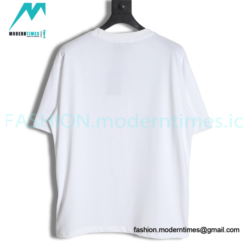 Balenciaga - Gucci  Floral Rabbit Print Short Sleeve T-shirt