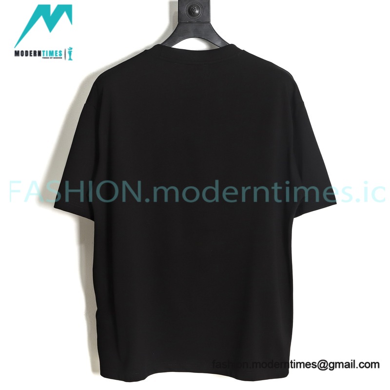 Balenciaga - Gucci  Floral Rabbit Print Short Sleeve T-shirt