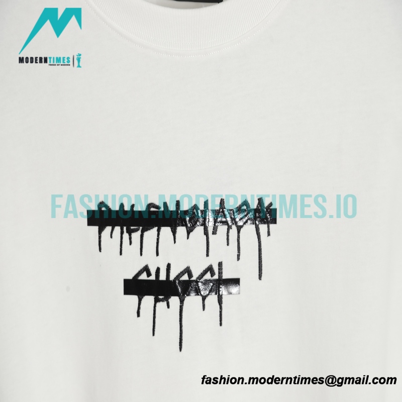 Balenciaga - Gucci Chest Melting Graffiti Short Sleeve