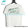 Balenciaga - Gucci Co-branded Style White/Green Graffiti Short Sleeve
