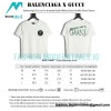 Balenciaga - Gucci Co-branded Style White/Green Graffiti Short Sleeve