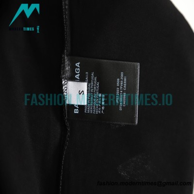 Balenciaga - M Logo Embroidered Short Sleeve