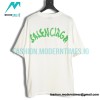 Balenciaga - M Logo Embroidered Short Sleeve